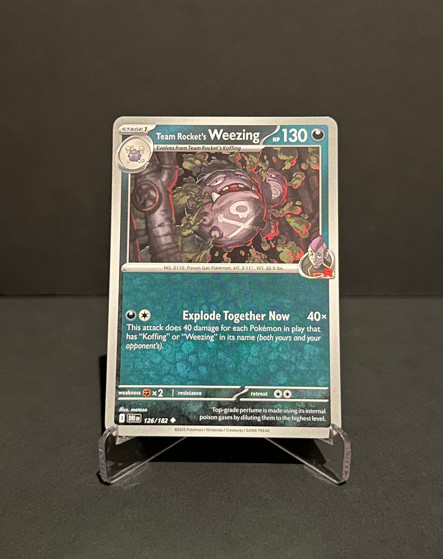 TCG Single: Team Rocket’s Weezing (RH) - Destined Rivals