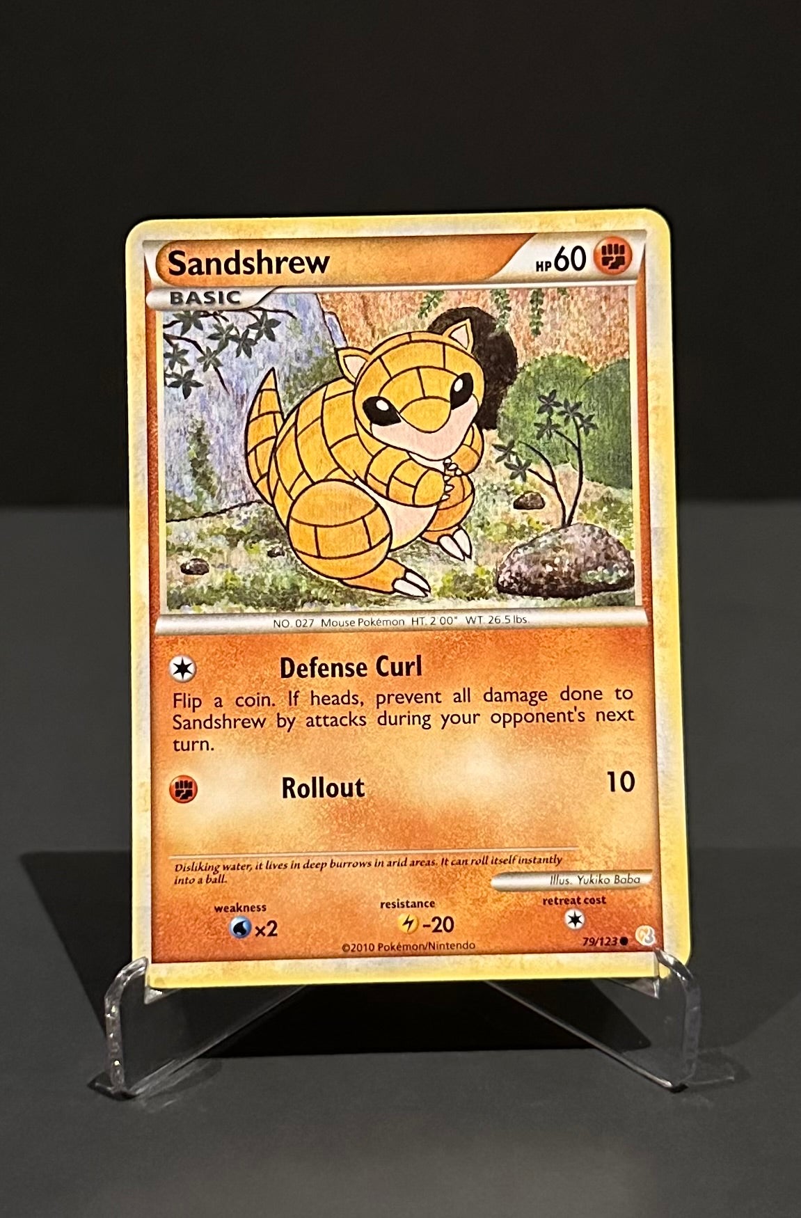 TCG Single: Sandshrew - HeartGold/SoulSilver