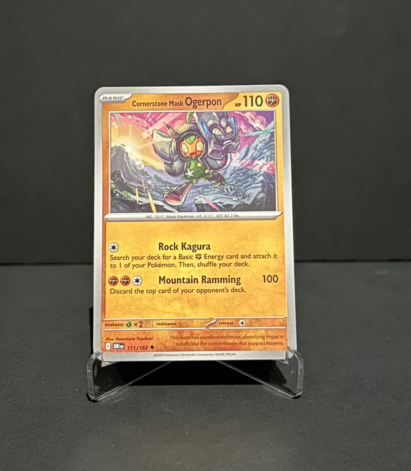 TCG Single: Cornerstone Mask Ogerpon - Destined Rivals