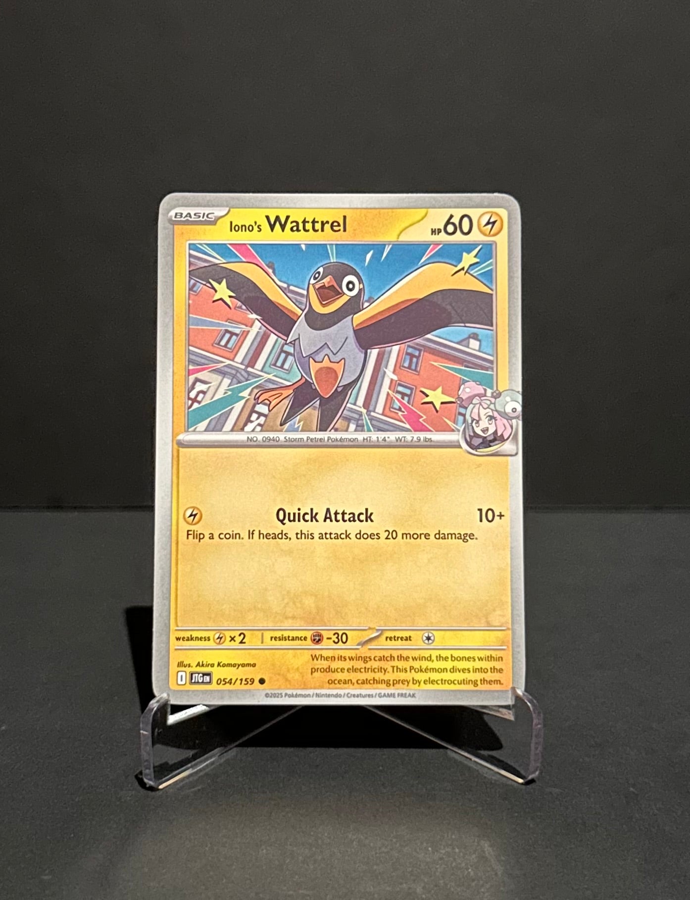 TCG Single: Iono’s Wattrel - Journey Together