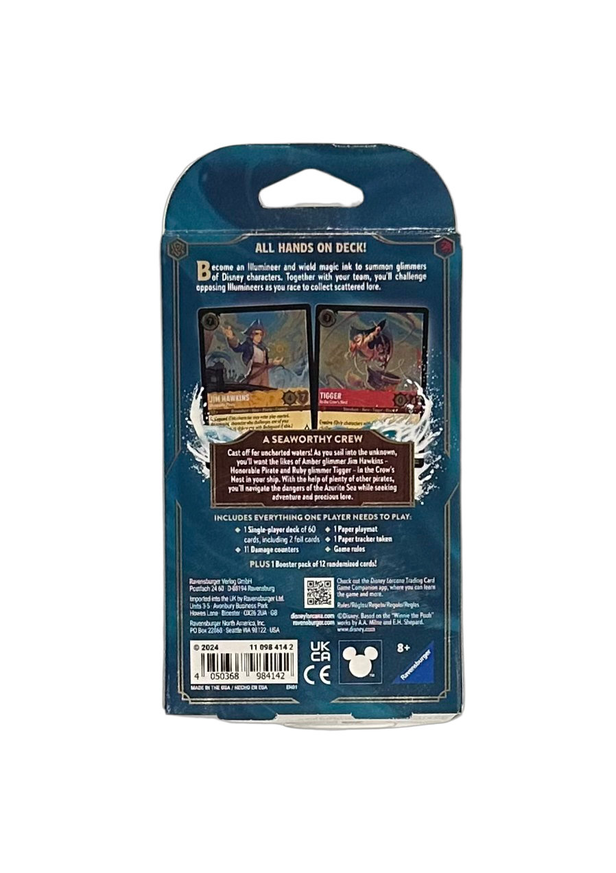 Lorcana: Azurite Sea starter deck (Jim Hawkins & Tigger)