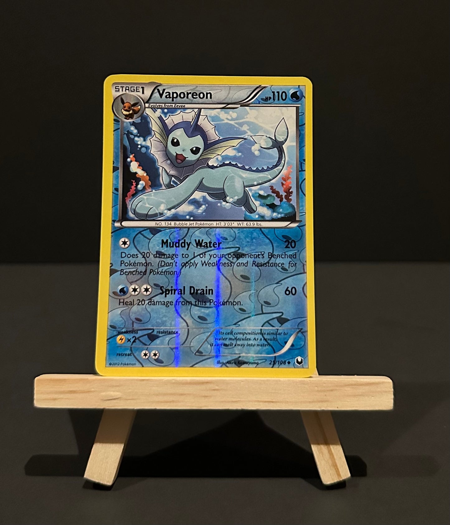 TCG Single: Vaporeon - Dark Explorers (RH)