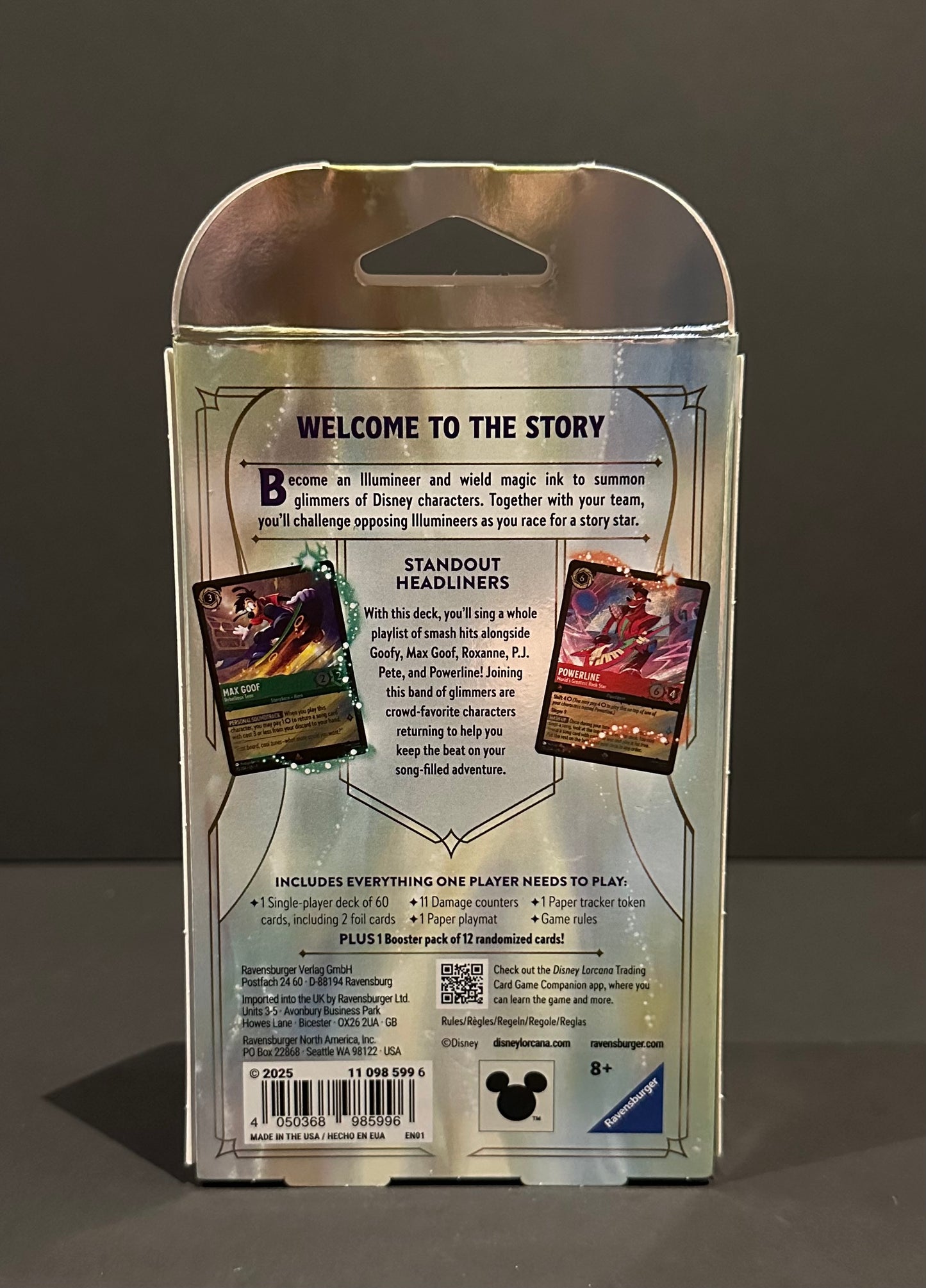 Lorcana: Fabled starter deck (Max Goof & Powerline)