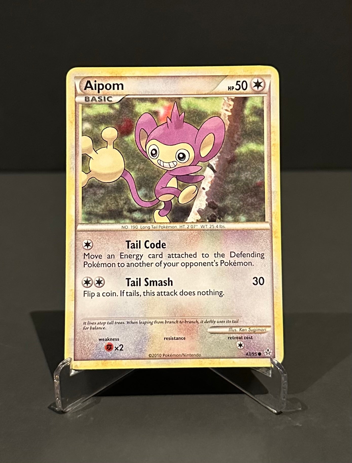TCG Single: Aipom - Unleashed