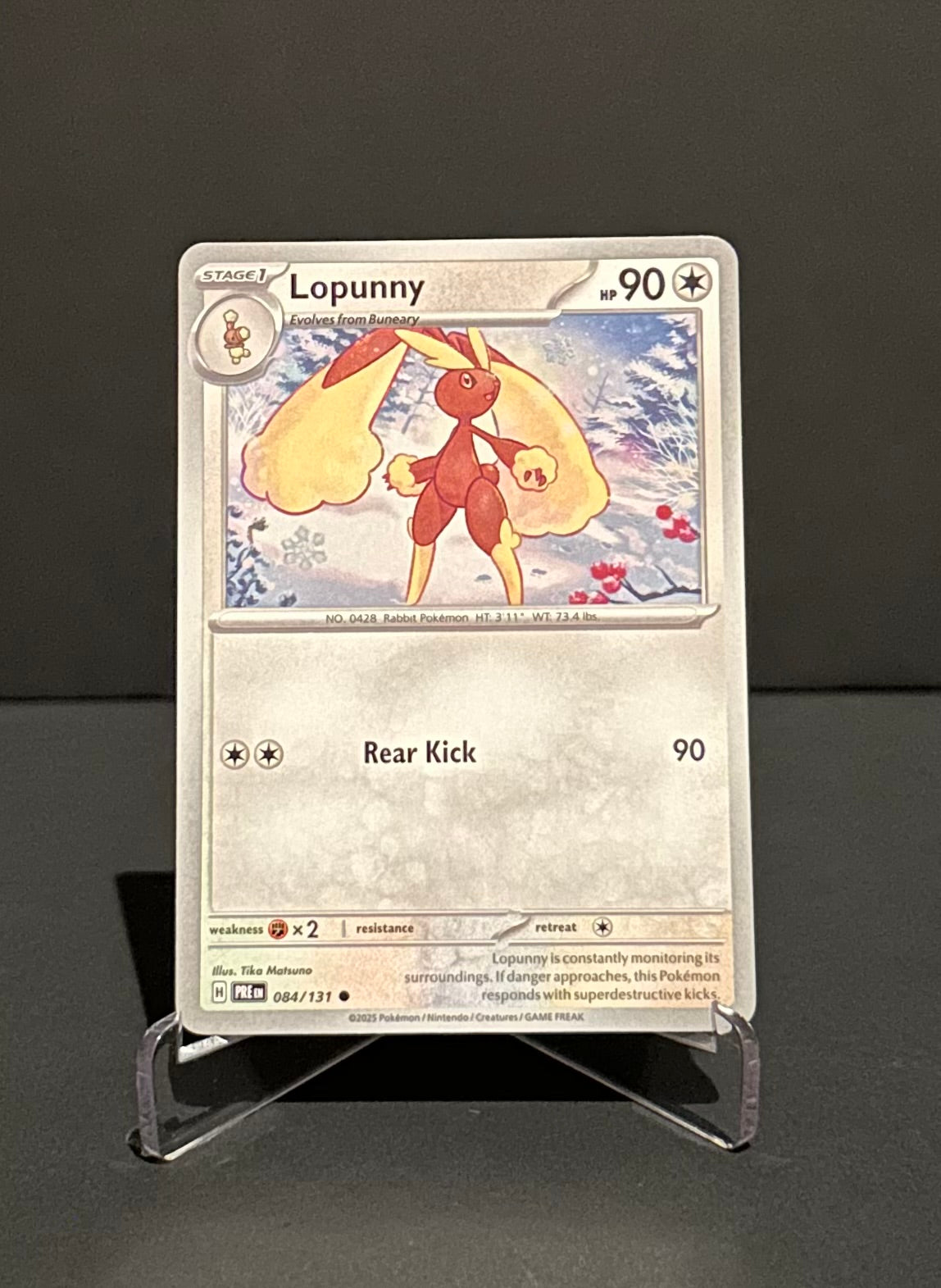 TCG Single: Lopunny - Prismatic Evolutions