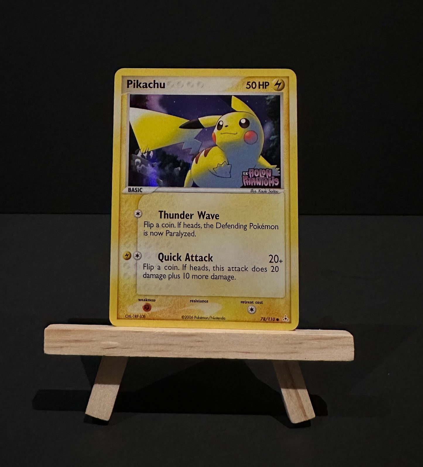 TCG Single: Pikachu - Holon Phantoms (RH)