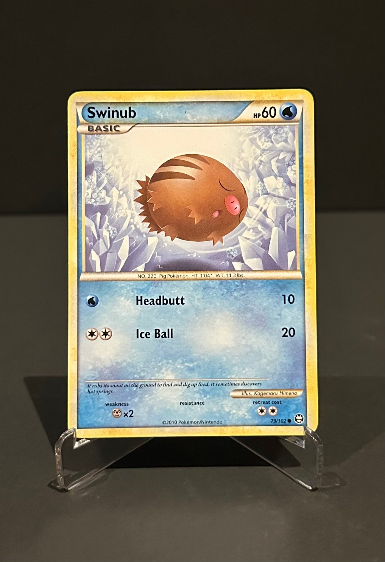 TCG Single: Swinub - Triumphant