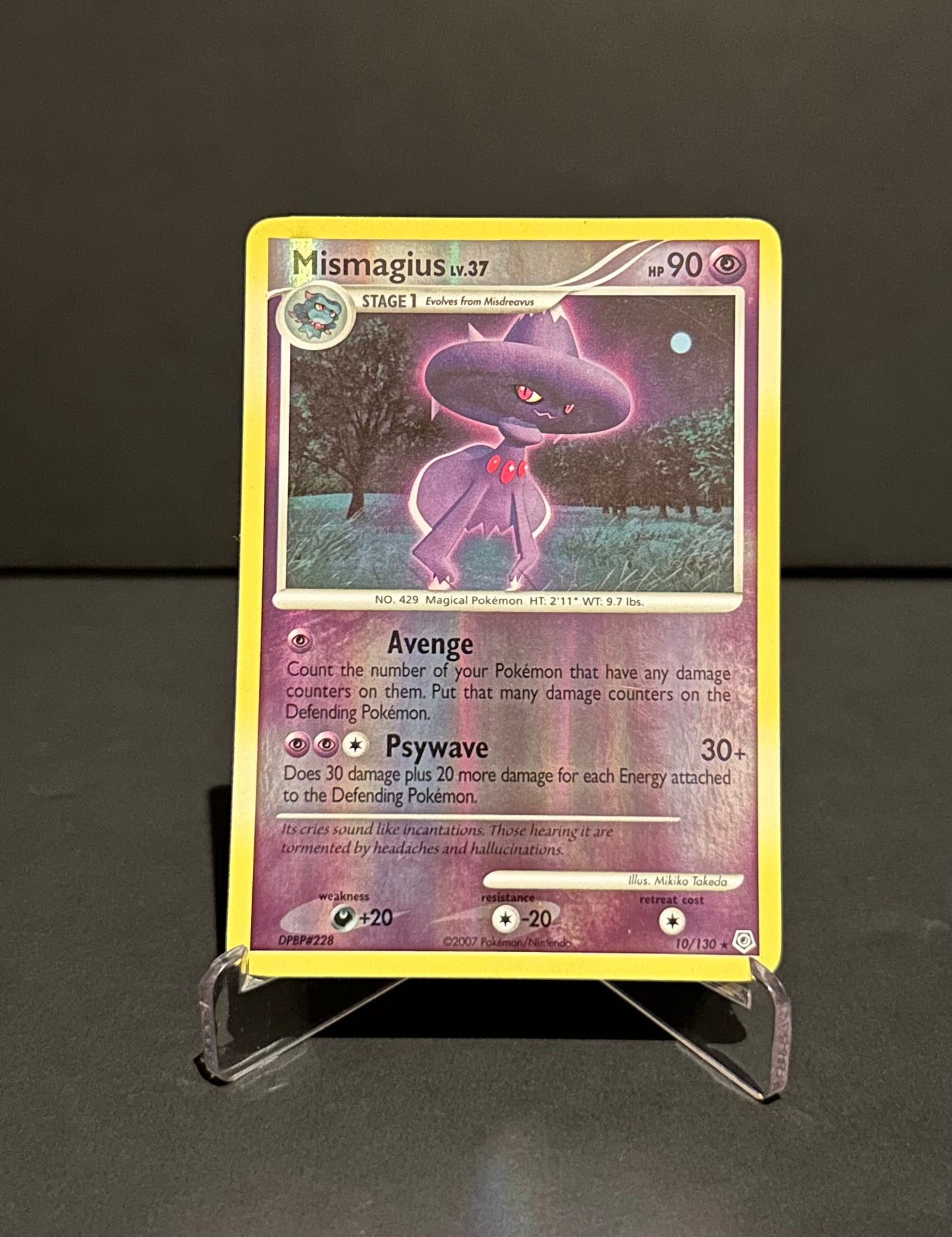TCG Single: Mismagius (RH) - Diamond & Pearl