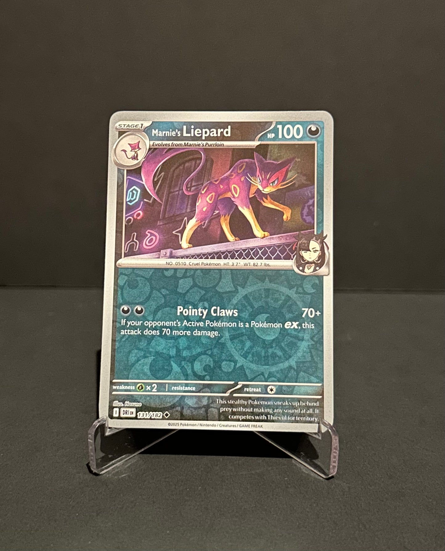 TCG Single: Marnie’s Liepard (RH) - Destined Rivals
