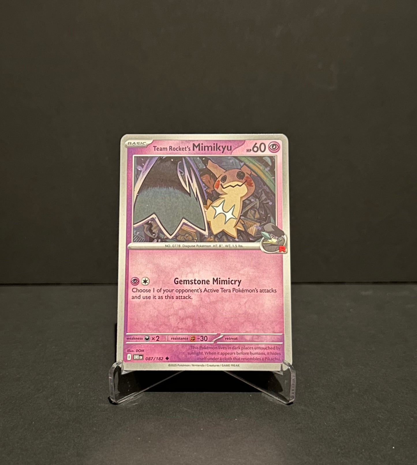 TCG Single: Team Rocket’s Mimikyu - Destined Rivals