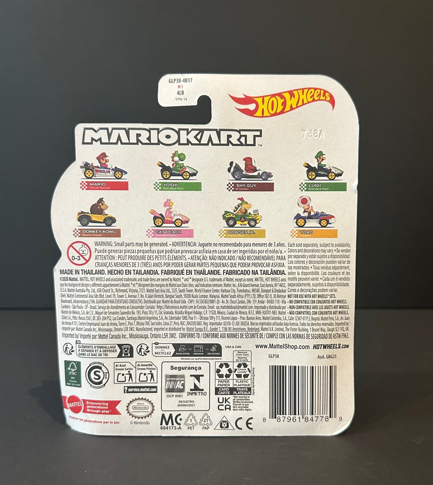 Yoshi: MarioKart (Hot Wheels)