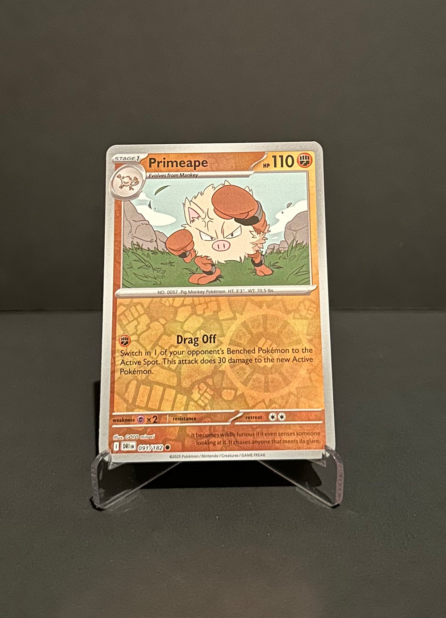 TCG Single: Primeape (RH) - Destined Rivals