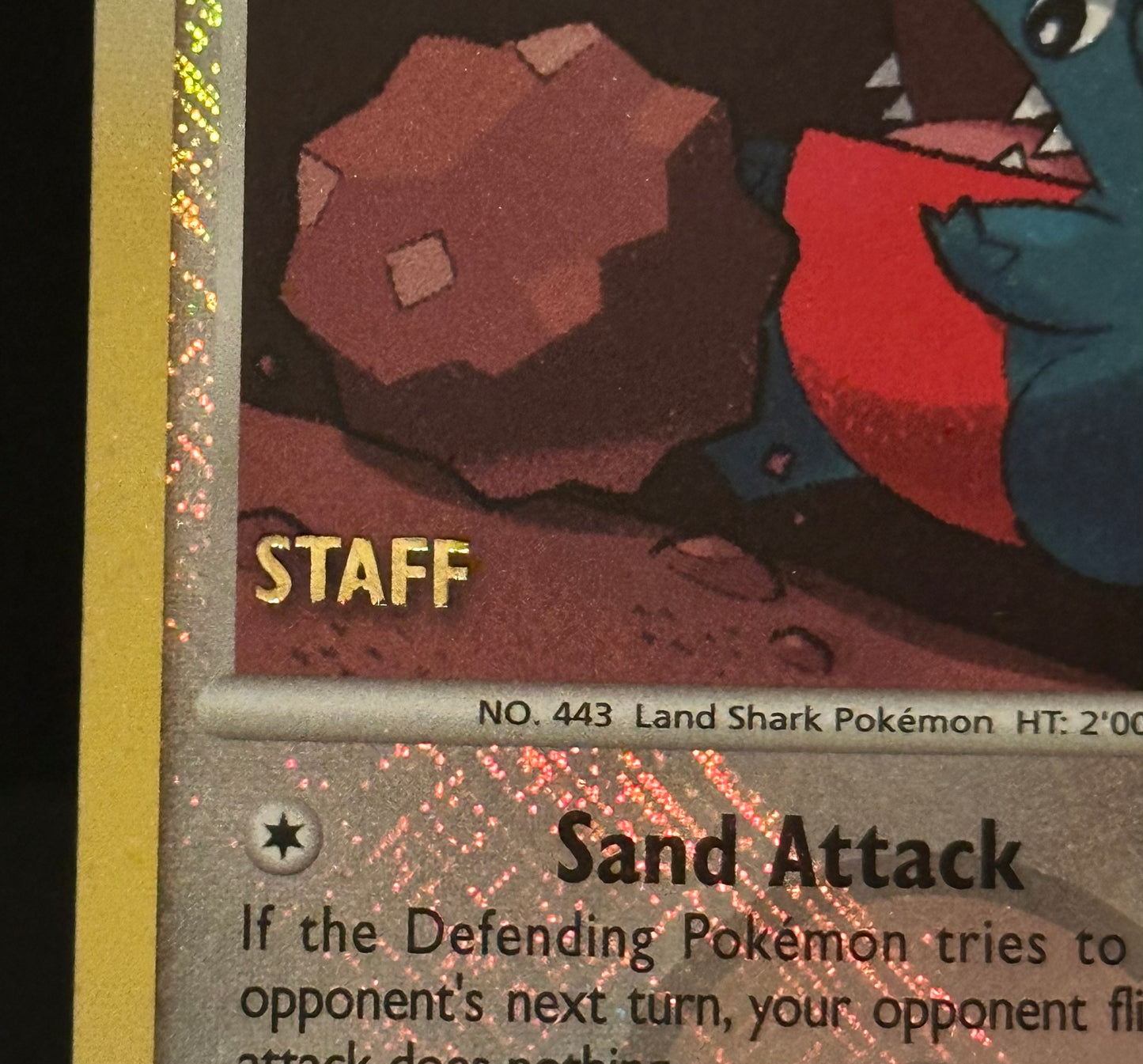 TCG Single: Gible (STAFF) - City Championships Promo