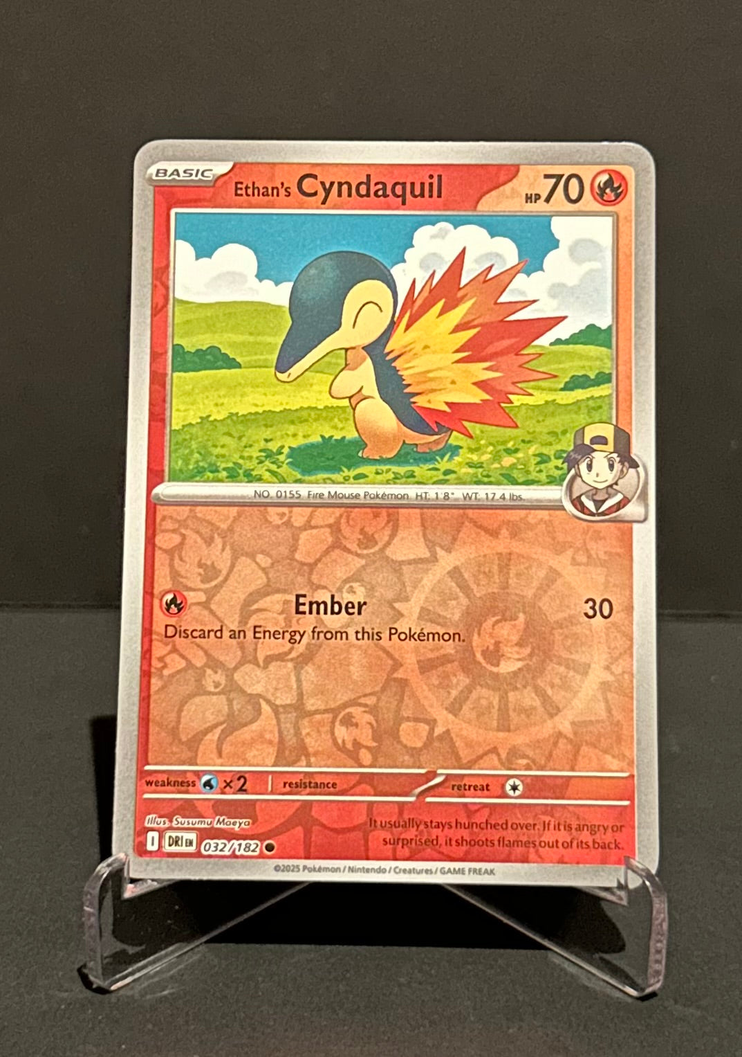 TCG Single: Ethan’s Cyndaquil (RH) - Destined Rivals