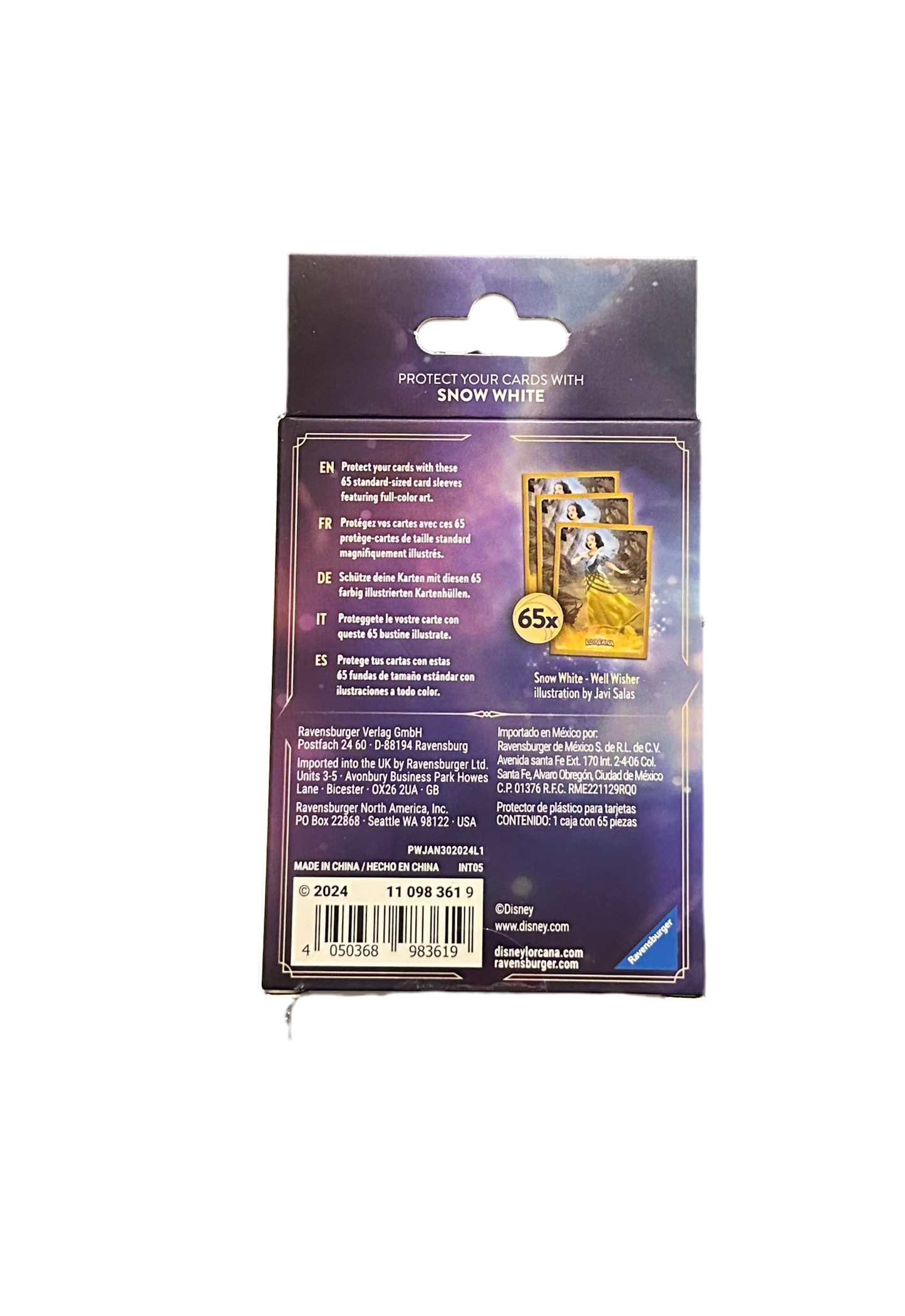 Lorcana: Snow White sleeves