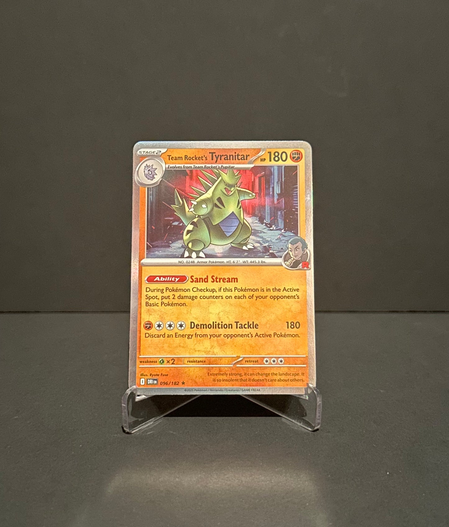 TCG Single: Team Rocket’s Tyranitar - Destined Rivals