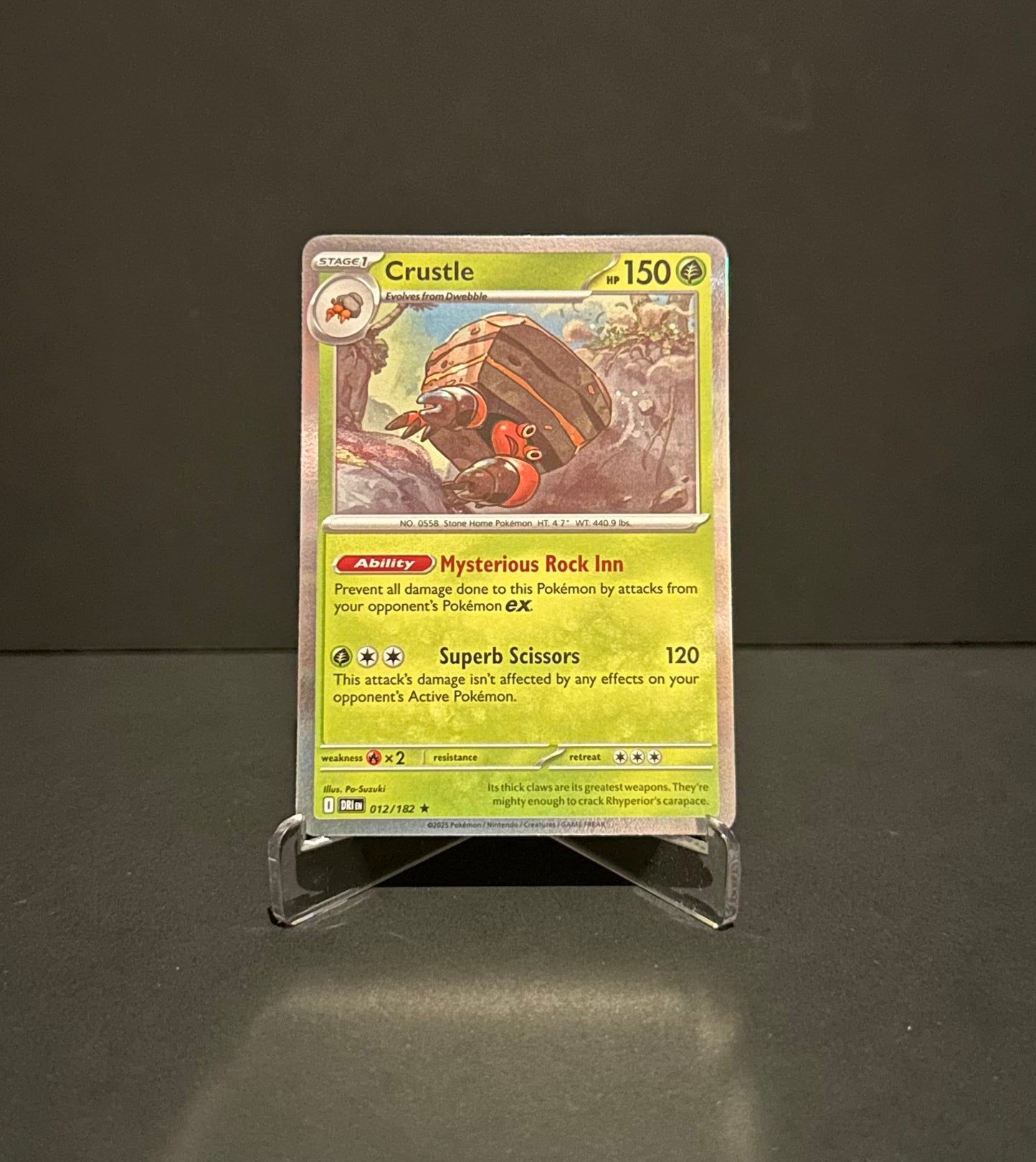 TCG Single: Crustle - Destined Rivals