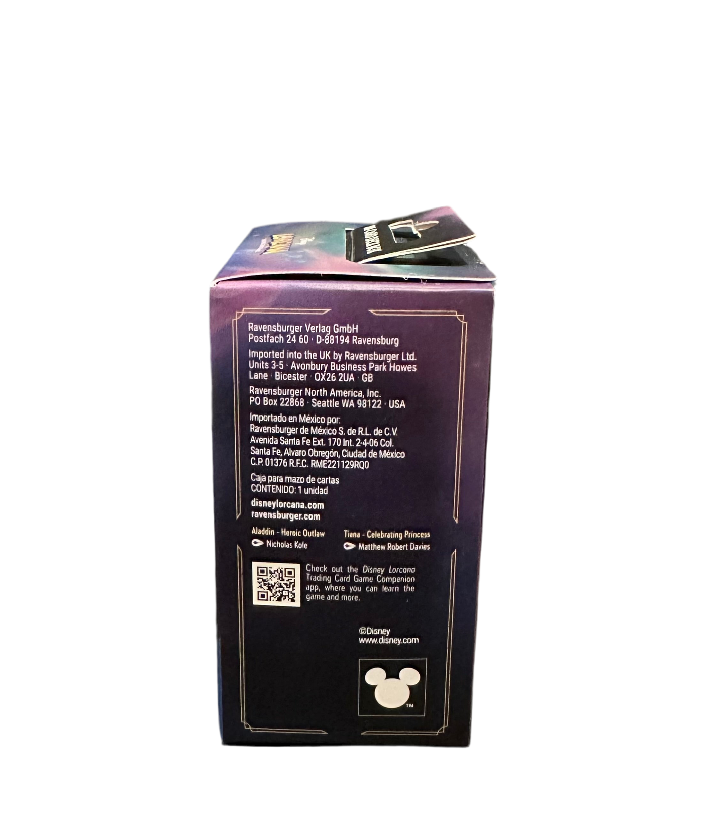 Lorcana: Aladdin deck box