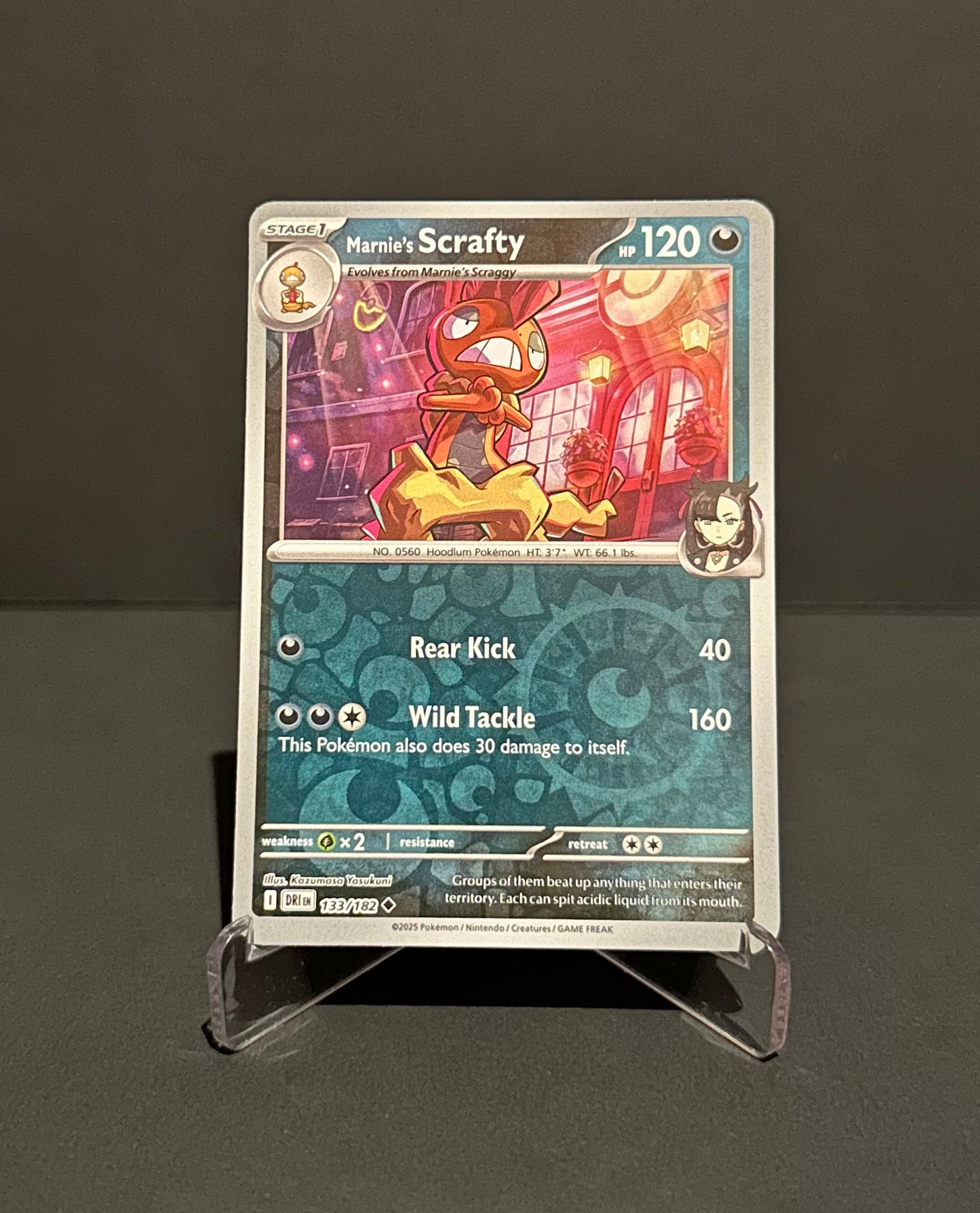 TCG Single: Marnie’s Scrafty (RH) - Destined Rivals