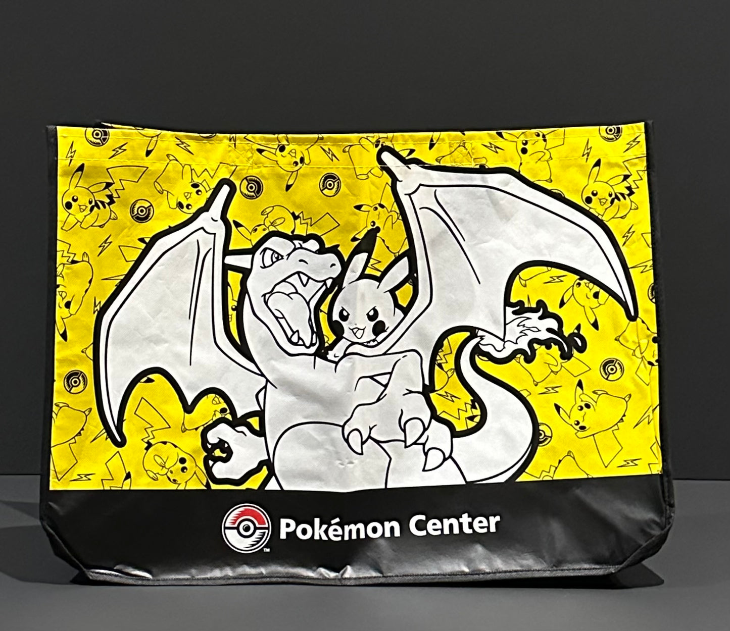 Pikachu/Charizard tote bag