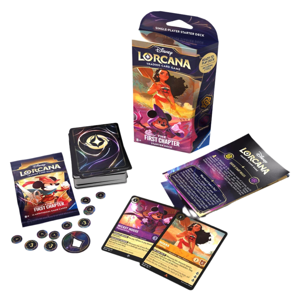 Lorcana: The First Chapter starter deck (Mickey & Moana)