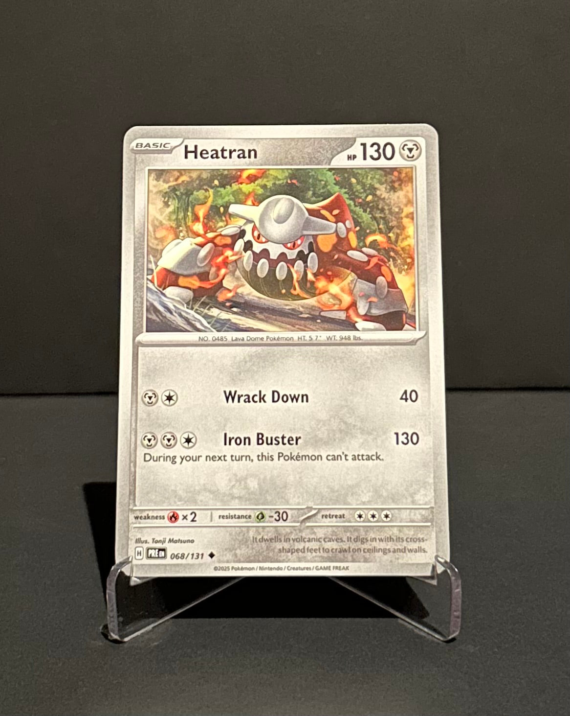 TCG Single: Heatran - Prismatic Evolutions