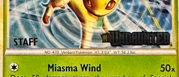 Pre-release promo: Leafeon (STAFF)