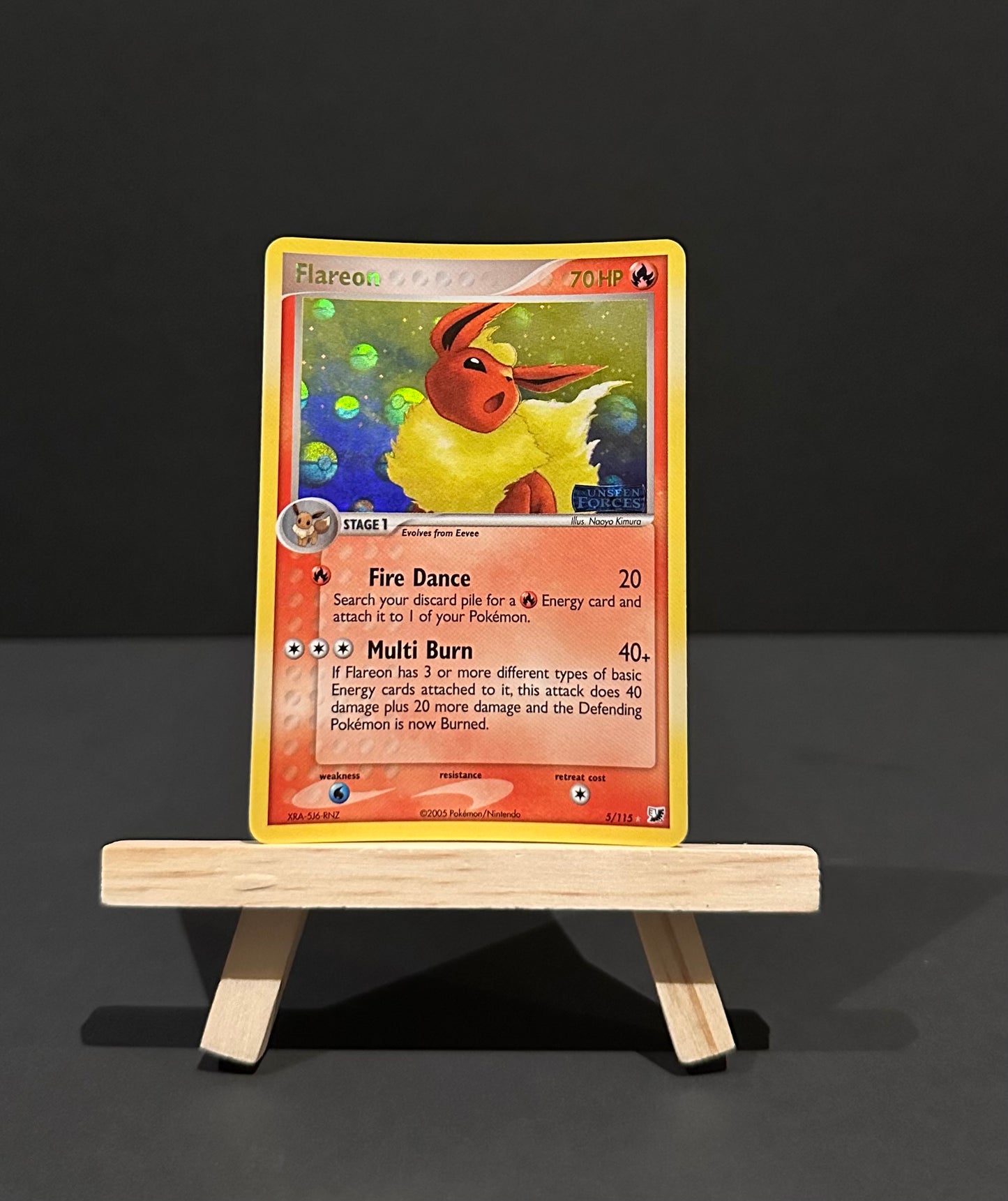 TCG Single: Flareon - Unseen Forces (RH)