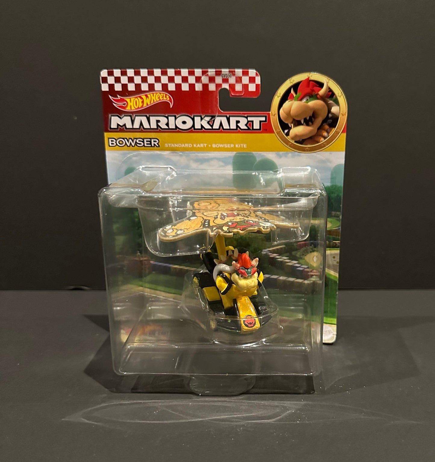 Bowser: MarioKart w/glider (Hot Wheels)