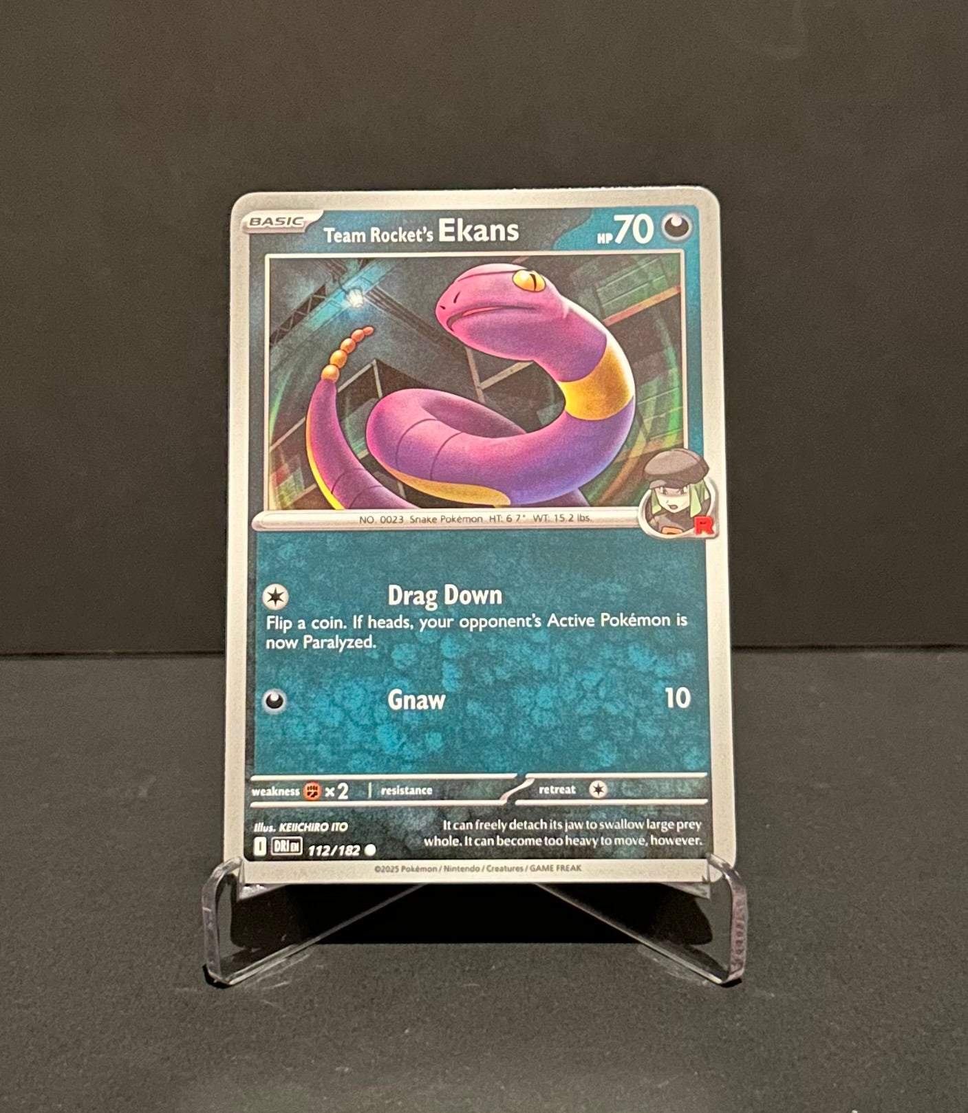TCG Single: Team Rocket’s Ekans - Destined Rivals