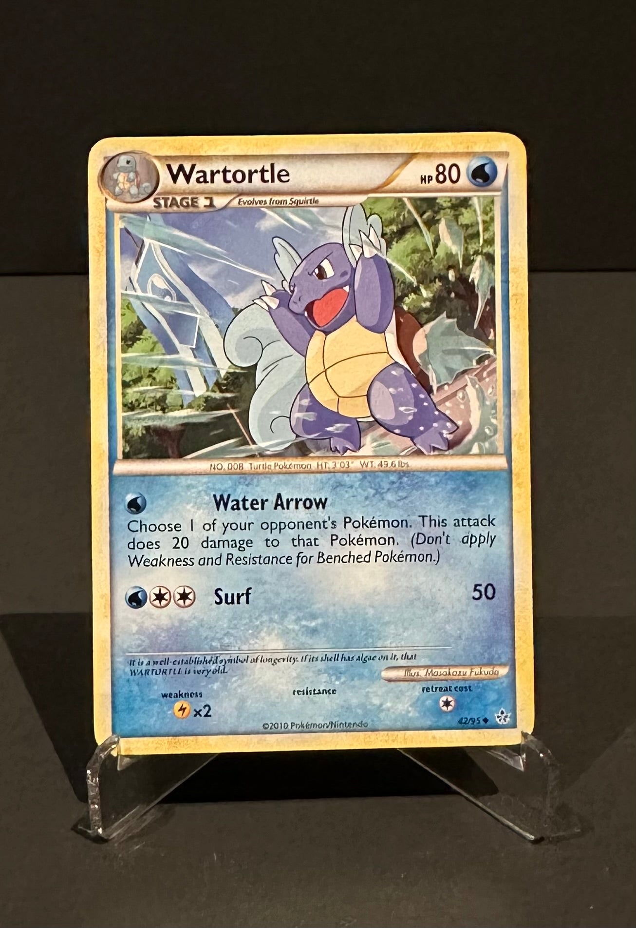 TCG Single: Wartortle - Unleashed