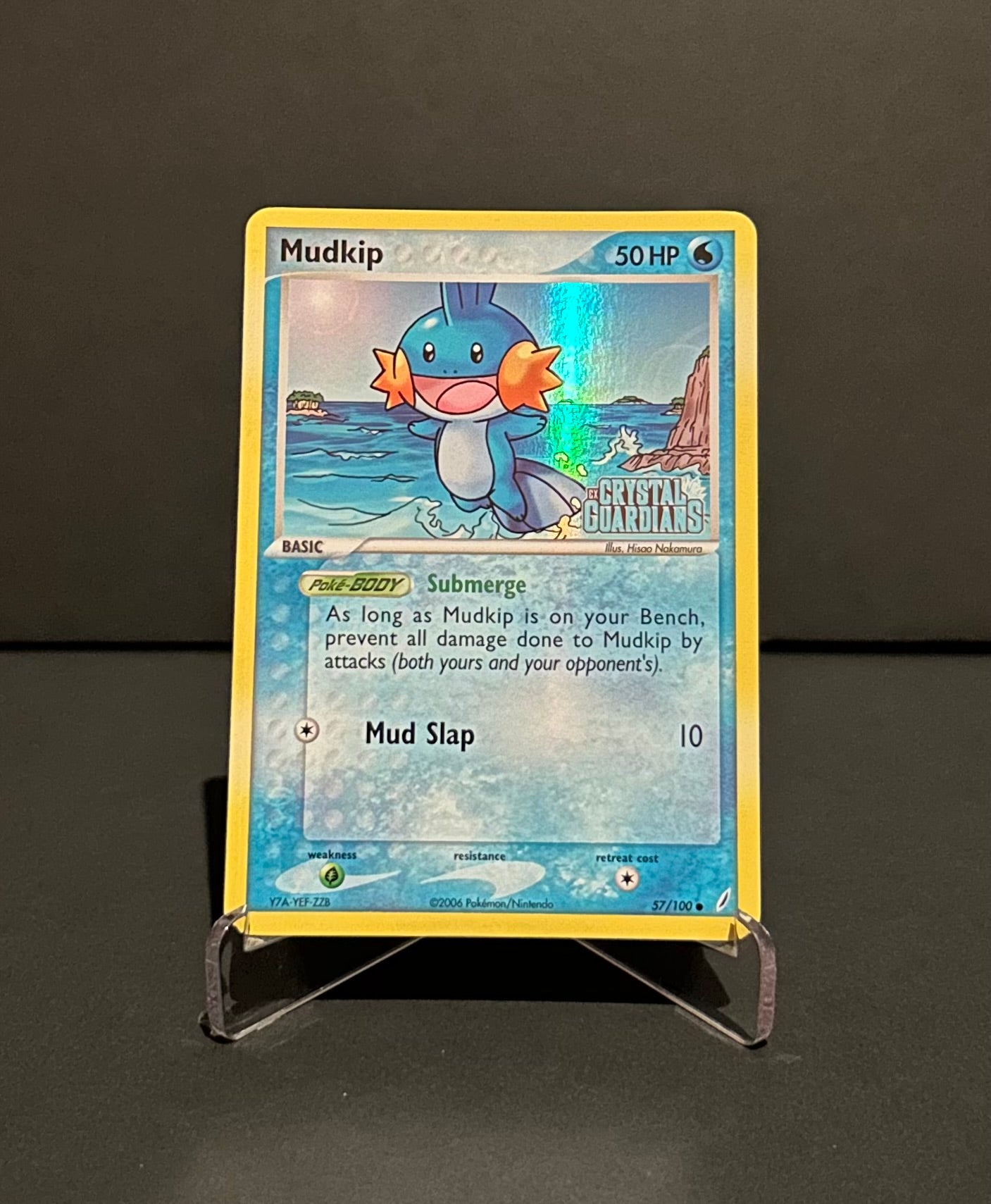TCG Single: Mudkip (RH) - Crystal Guardians