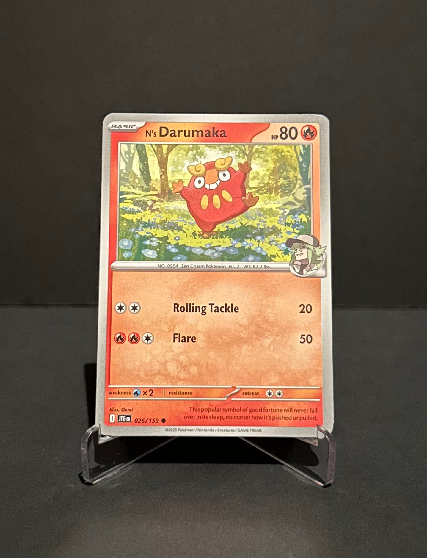 TCG Single: N’s Darumaka - Journey Together