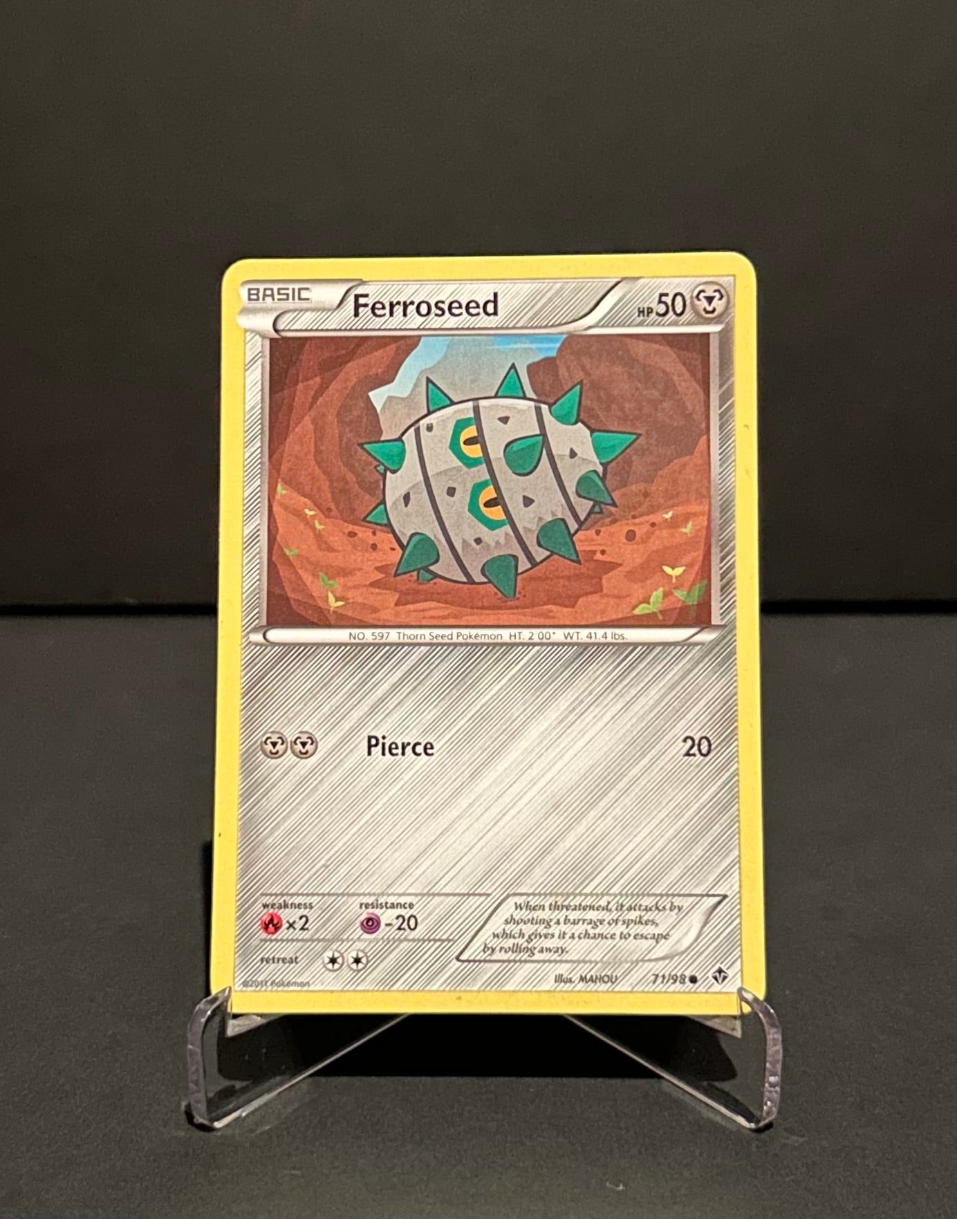 TCG Single: Ferroseed - Emerging Powers