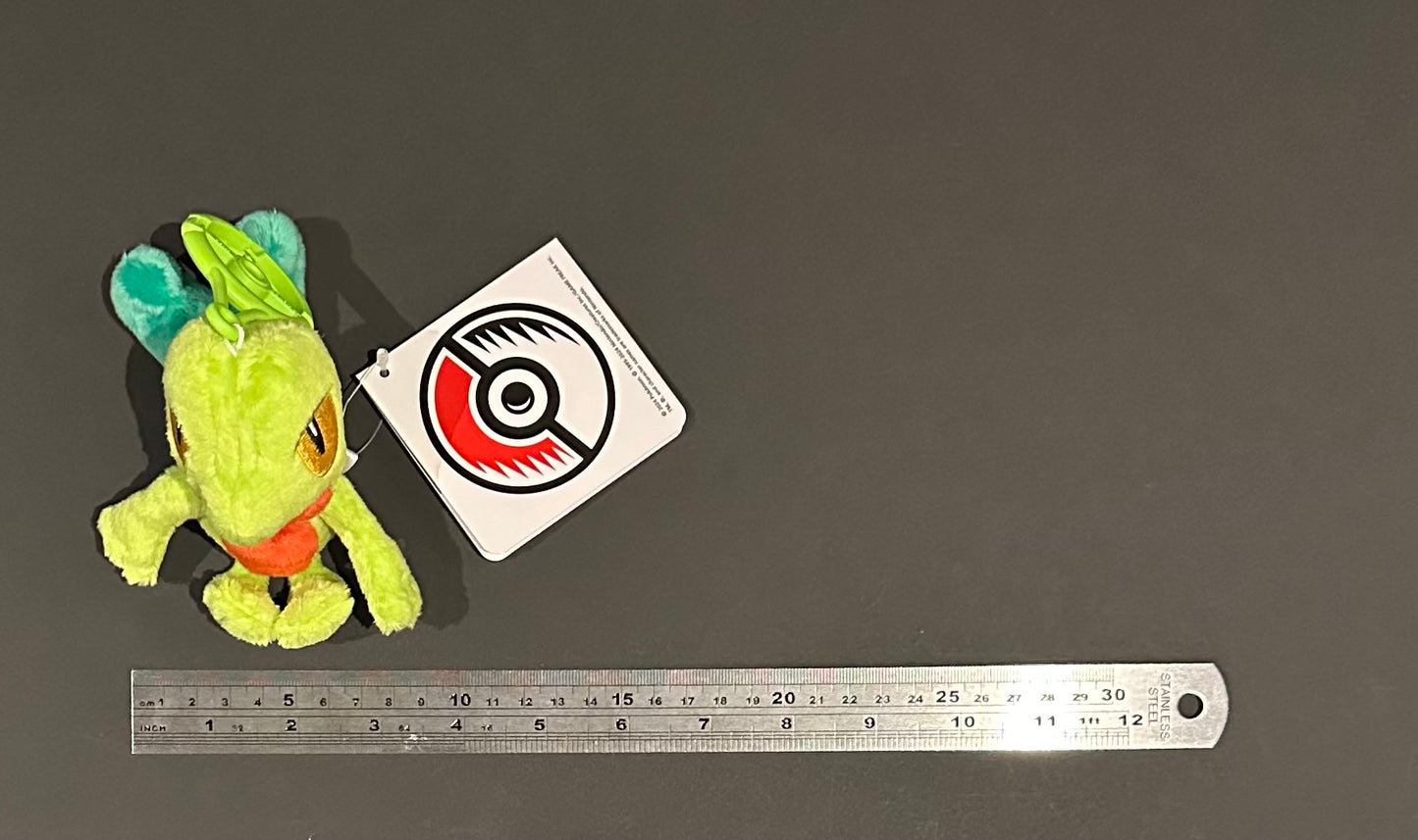 Treecko plush w/carabiner