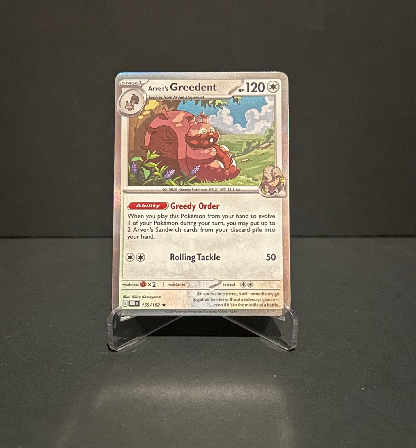 TCG Single: Arven’s Greedent - Destined Rivals