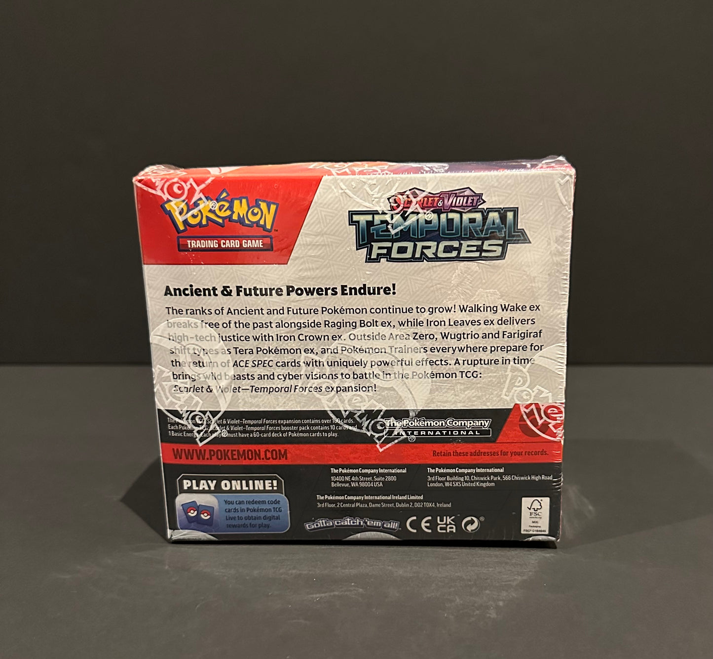 Scarlet & Violet: Temporal Forces booster box