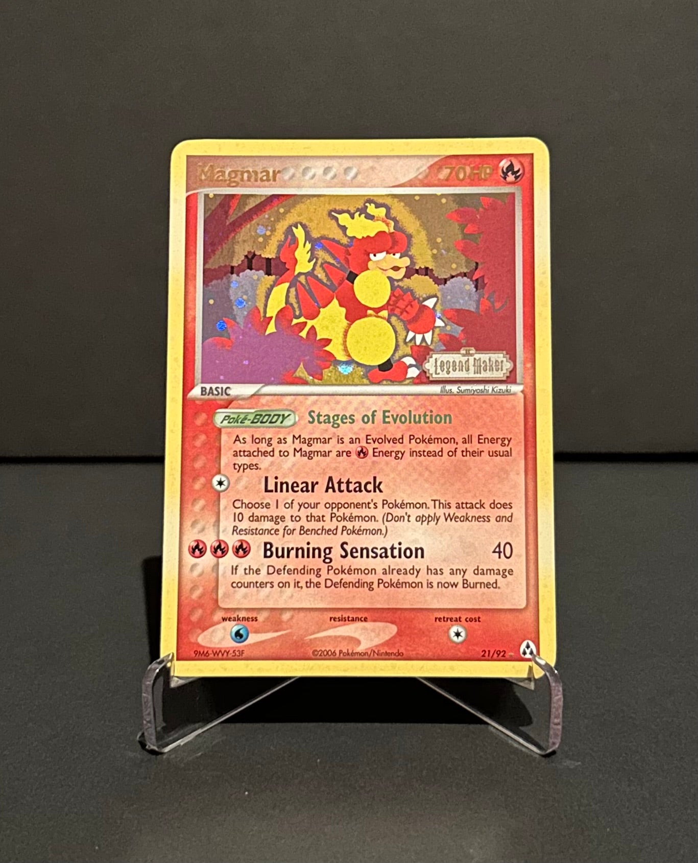 TCG Single: Magmar (RH) - Legend Maker