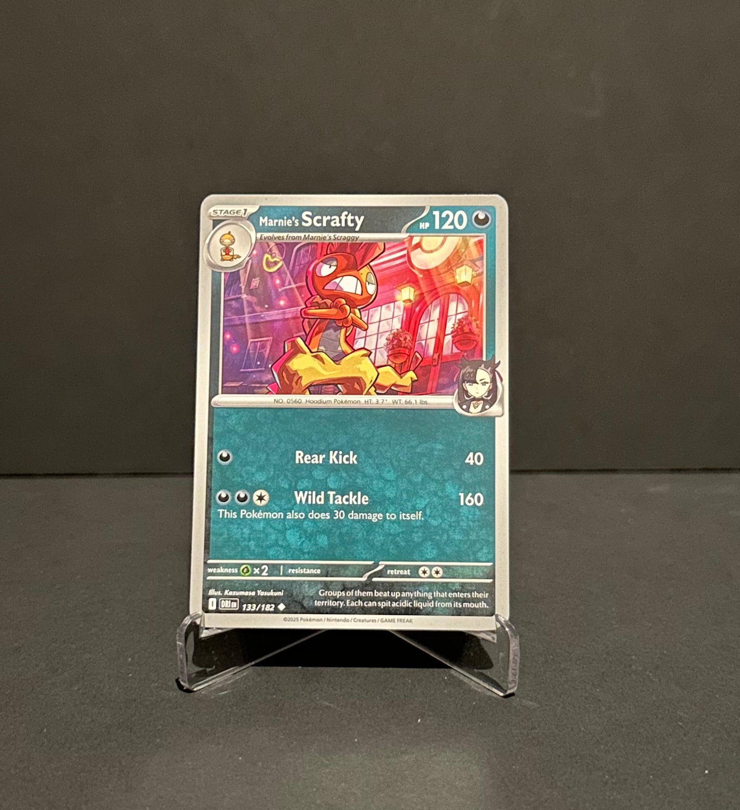 TCG Single: Marnie’s Scrafty - Destined Rivals