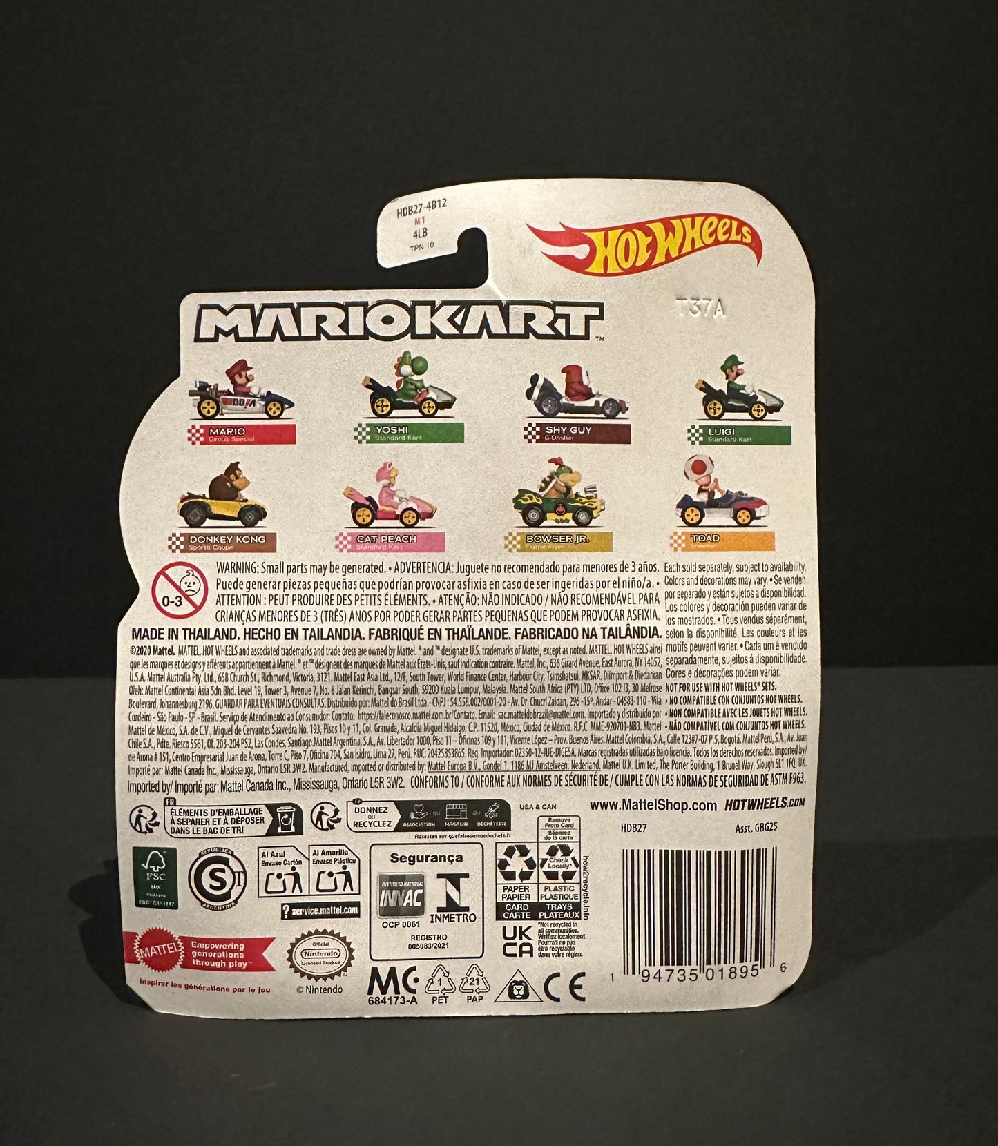 Bowser Jnr: MarioKart (Hot Wheels)