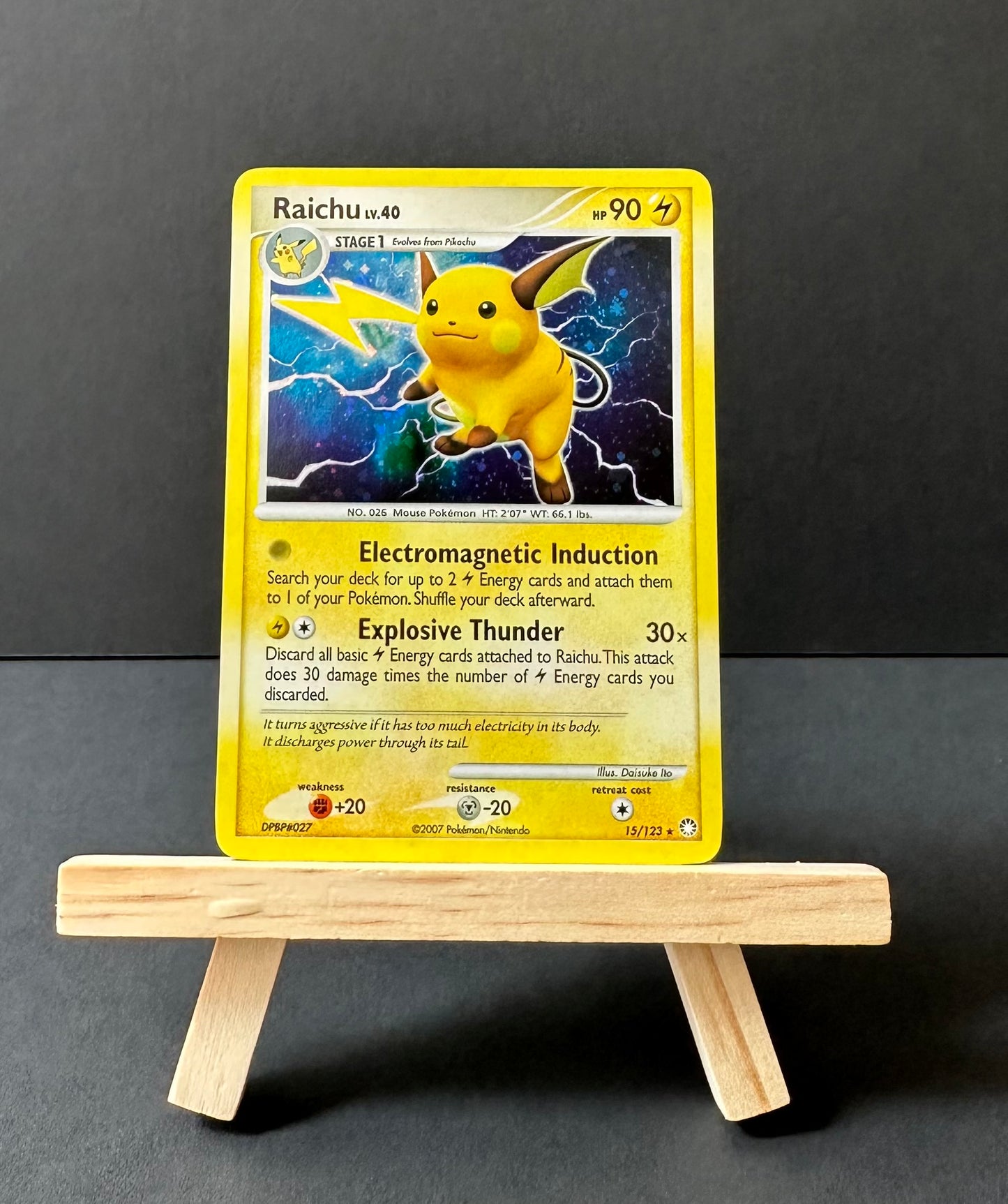 TCG Single: Raichu - Mysterious Treasures
