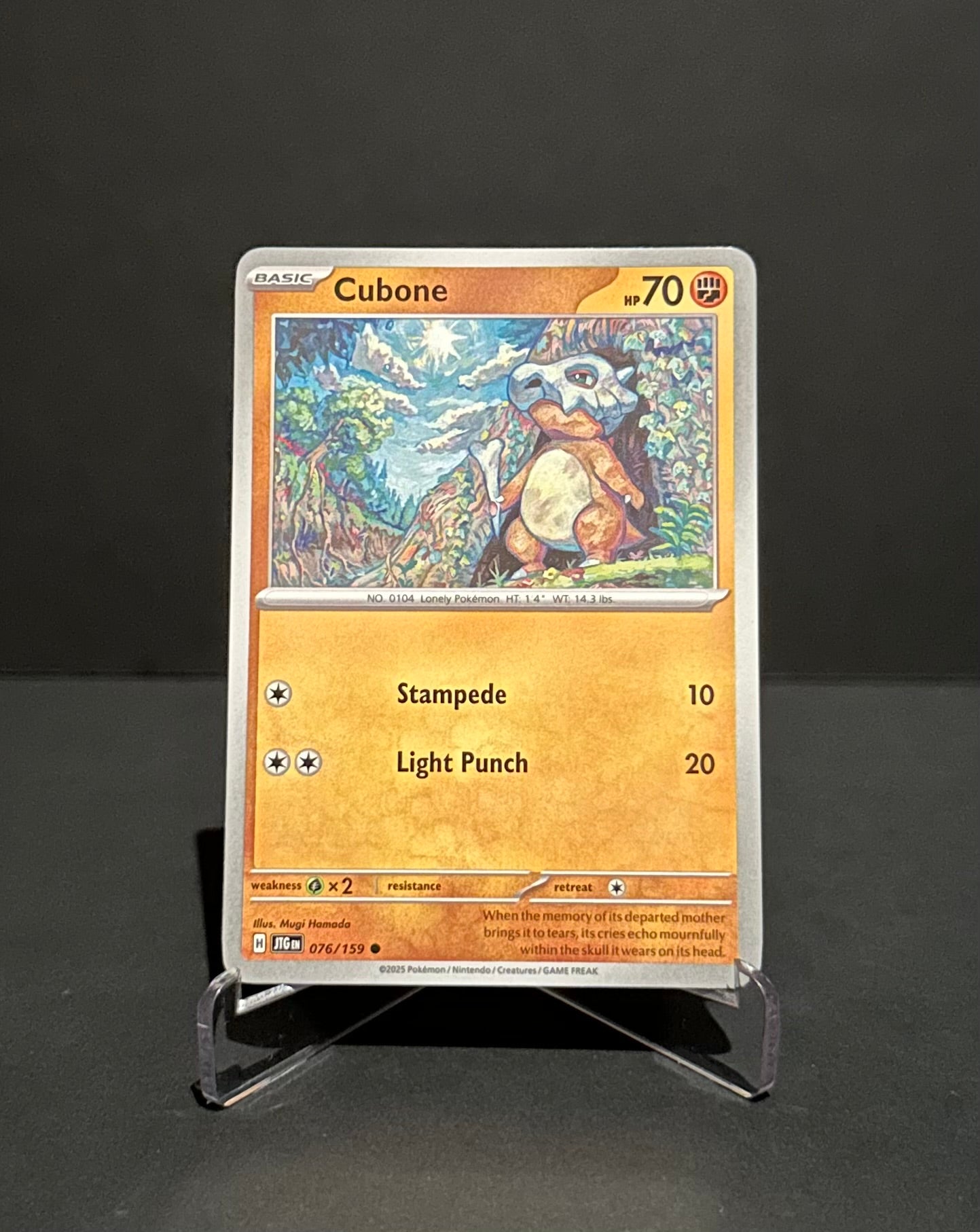 TCG Single: Cubone - Journey Together