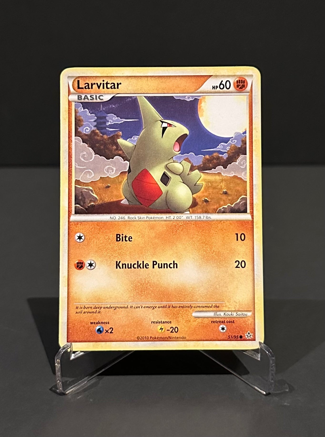 TCG Single: Larvitar - Unleashed