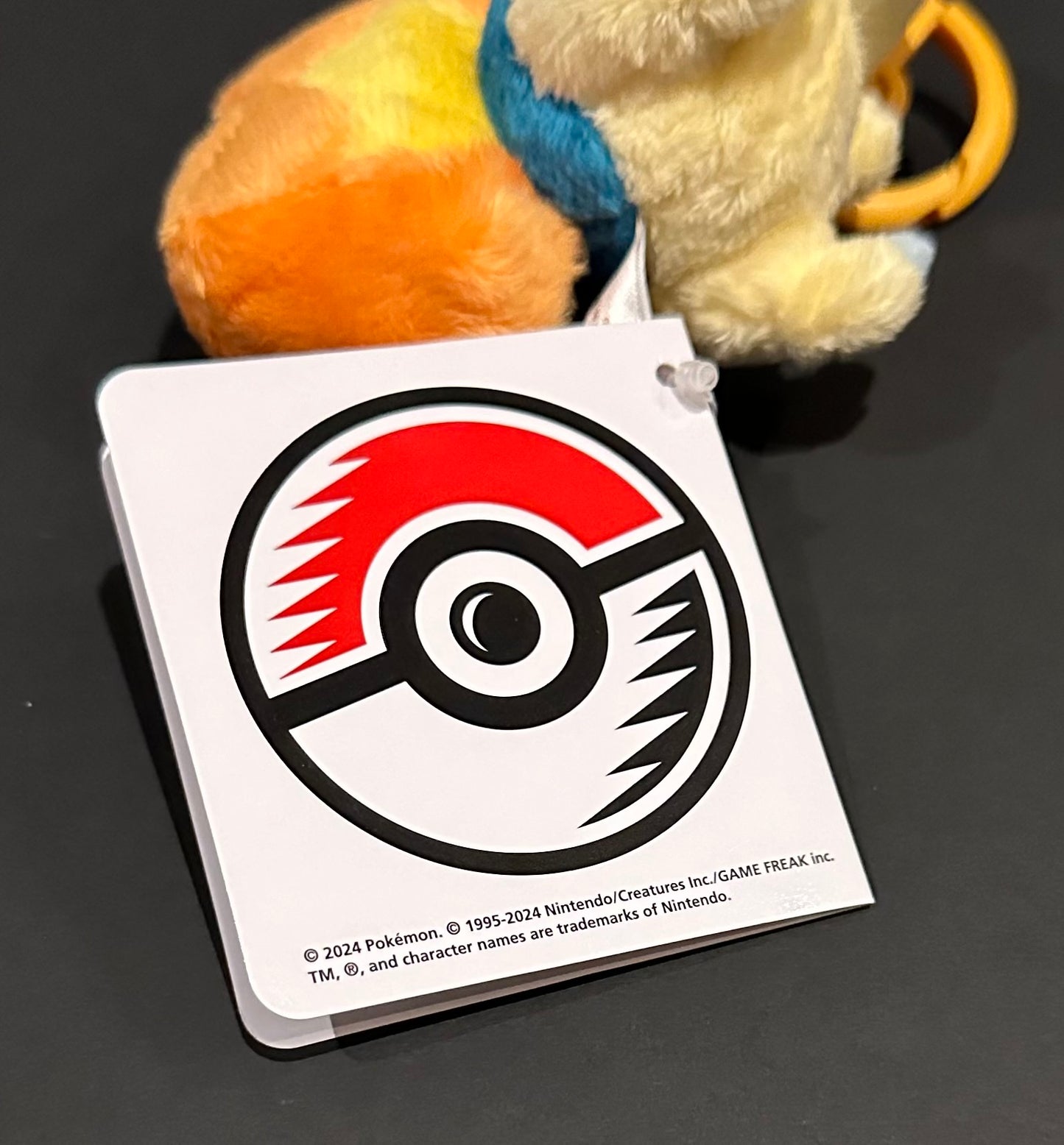 Cyndaquil plush w/carabiner