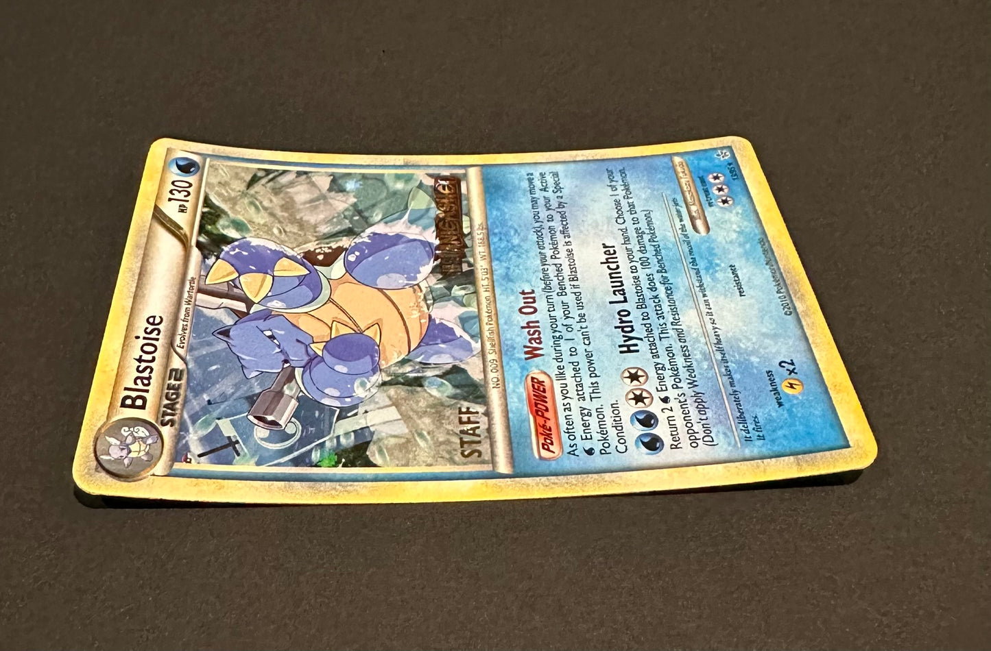 TCG Single: Blastoise (STAFF) - Pre Release Promo