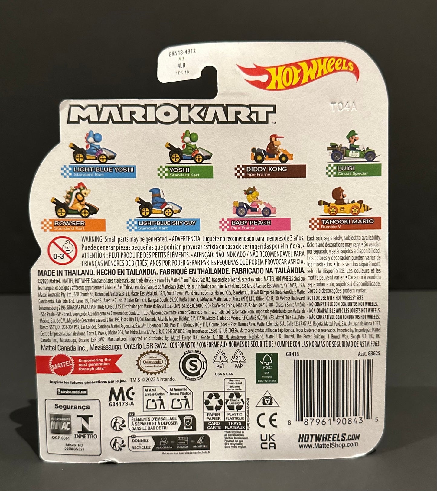 Luigi: MarioKart (Hot Wheels)