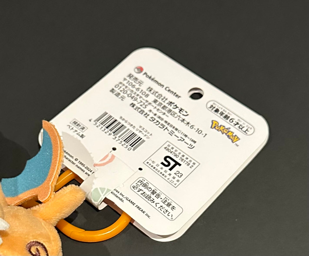 Charizard “Fainted” (plush) Keychain