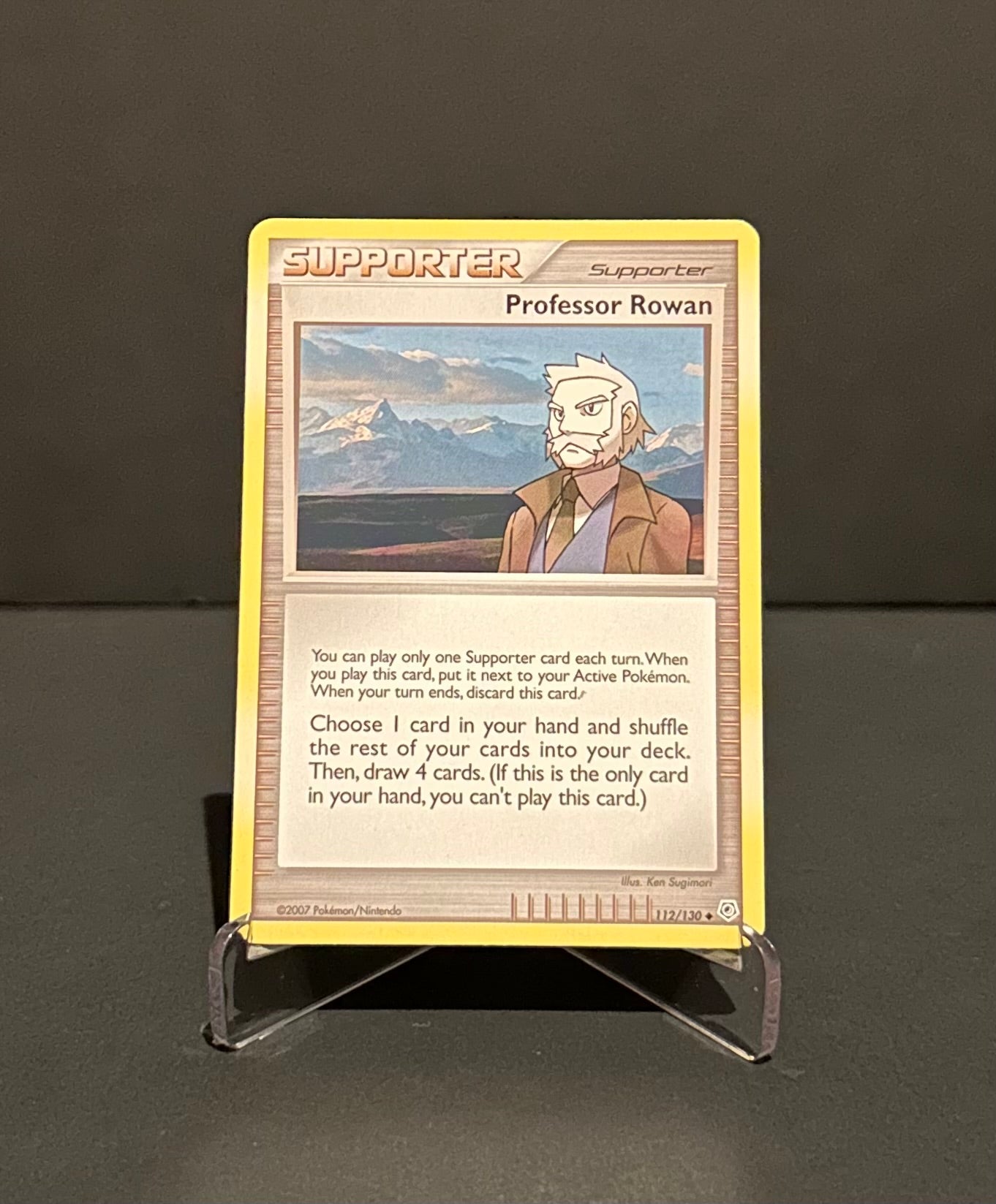 TCG Single: Professor Rowan - Diamond & Pearl