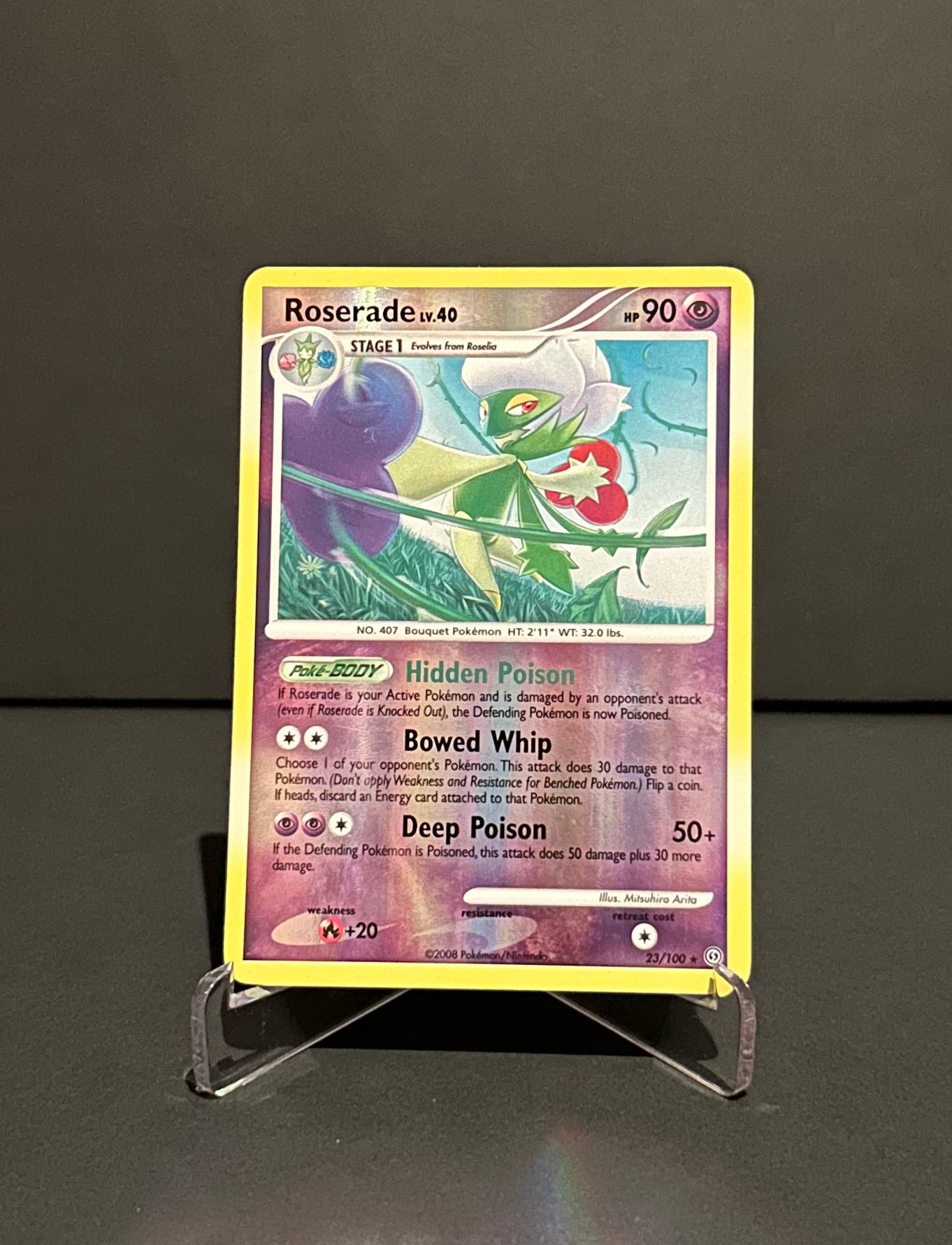 TCG Single: Roserade (RH) - Stormfront