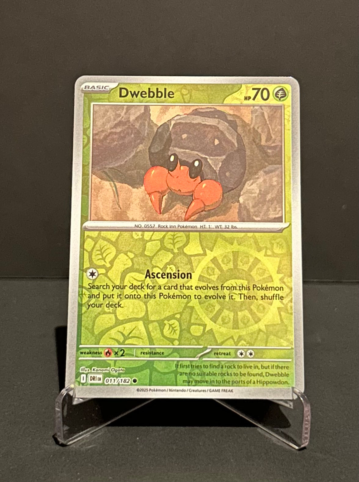 TCG Single: Dwebble (RH) - Destined Rivals